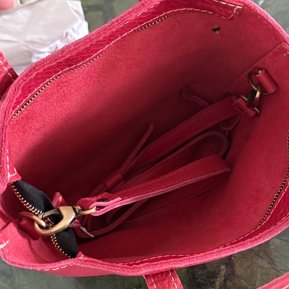 Portland Leather Sugar Mini Tote Zip Bag 🦄 - Picture 2 of 3